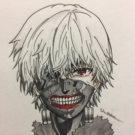 Скетчи аниме Токийский гуль