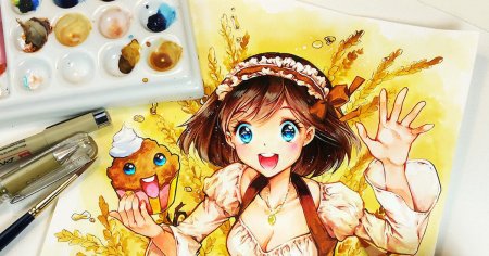 Аниме девочки рисовать