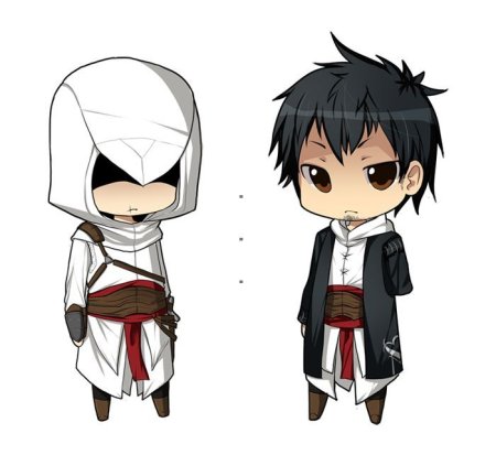 Чиби ассасин Эцио