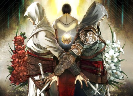 Эцио Аудиторе и Альтаир арт