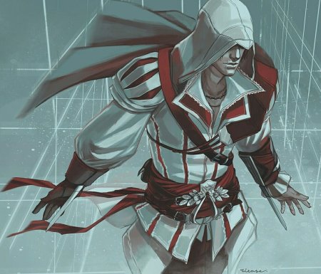 Эцио ассасин арт