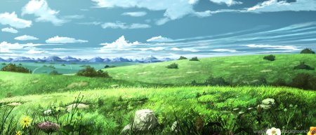 Аниме природа