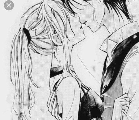 Манга поцелуй