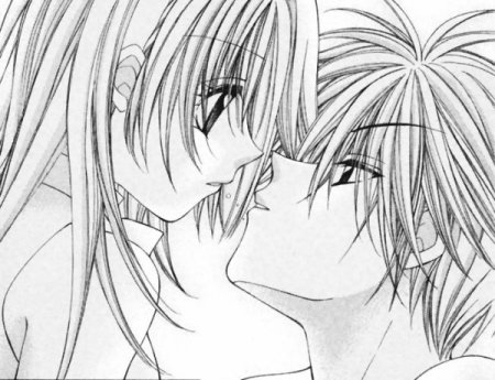 Легкий поцелуй аниме