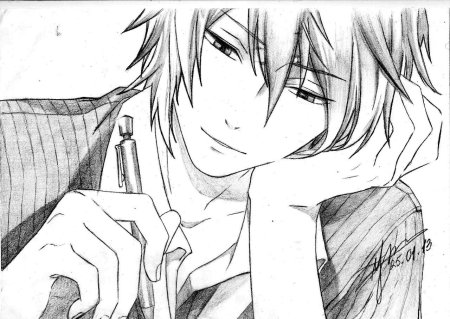 Рисунки карандашом Ане ме