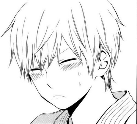 Аниме мальчики для срисовки
