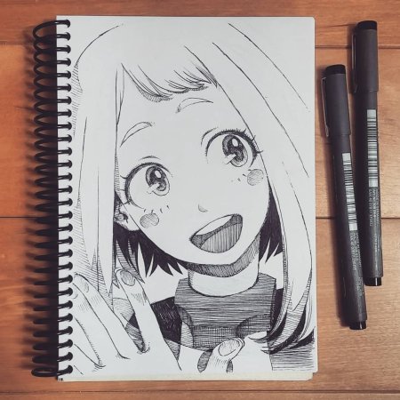 Скетчбук. Аниме