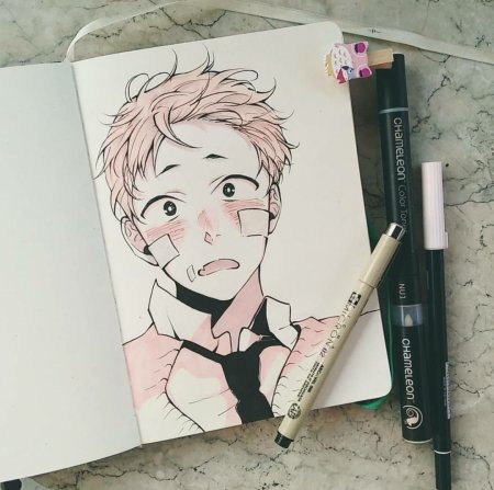 Идеи для скетчбука аниме