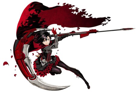 Руби Роуз RWBY коса