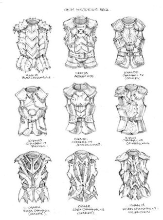 Доспехи для рисования