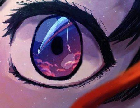 Эстетика глаз аниме