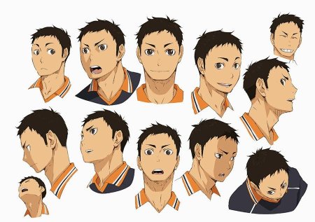 Аниме волейбол Дайчи