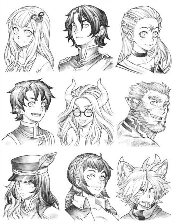 Стили рисовки