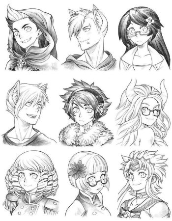 Персы для скетчей