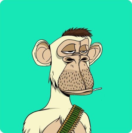 Обезьяна рисунок NFT