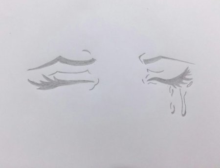 Как рисовать слезы