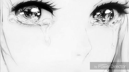 Аниме глаза со слезами