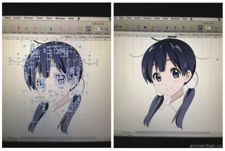 Арт anime excel
