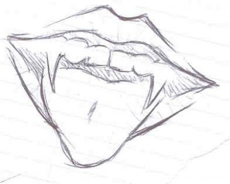 Вампиры легкие зарисовки