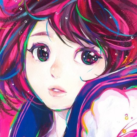 Аниме цветные