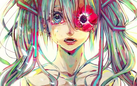 Аниме разноцветные