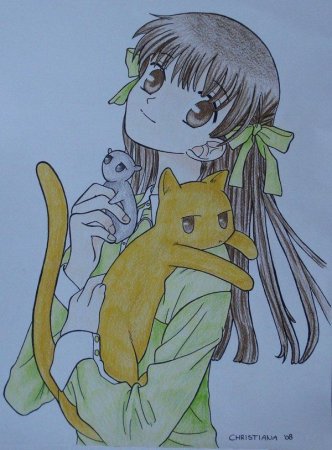 Юки корзинка фруктов крыса