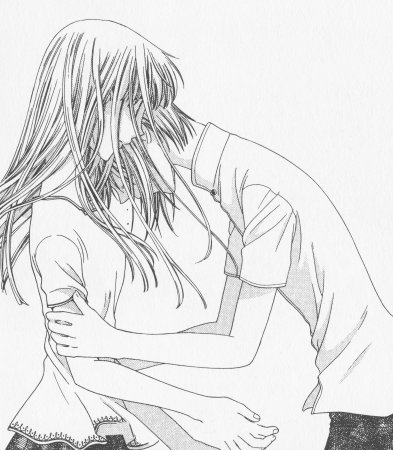 Корзинка фруктов поцелуй Юки