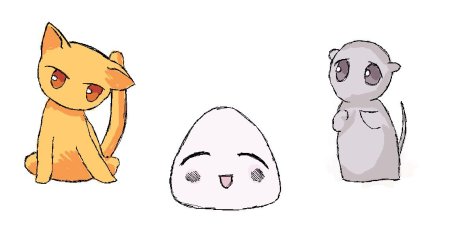 Аниме корзинка фруктов Чиби