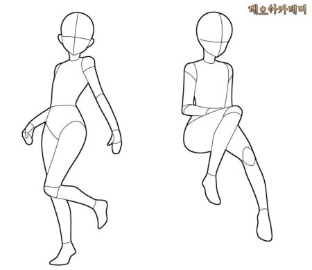 Позы для рисования