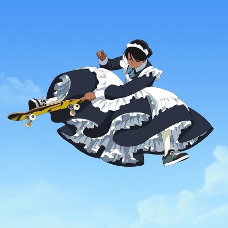 Горничная на скейте аниме