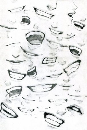 Аниме рот мужской