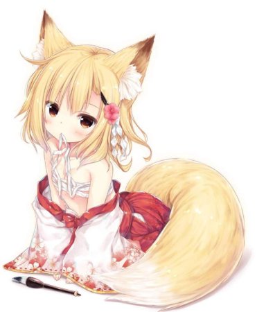 Мико лиса аниме