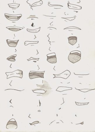 Рот для рисования