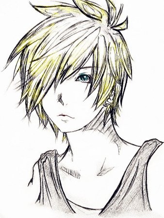 Картинки для срисовки парни