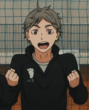 Haikyuu Сугавара в полный рост