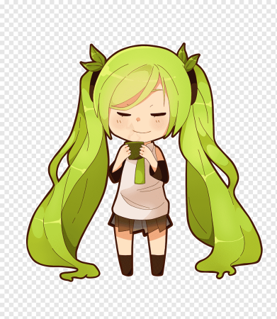 Аниме Мику Хатсуне волосы