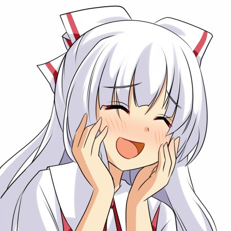 Mokou Fujiwara Стикеры