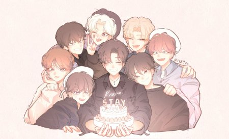 Stray Kids фан арт