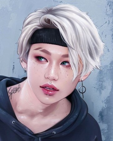 Феликс Stray Kids арт