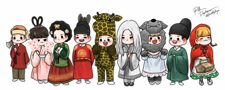 Stray Kids Art Чиби