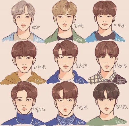 Stray Kids мультяшные