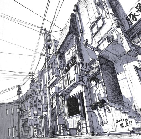 Темный переулок рисунок