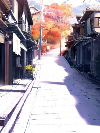 Аниме улица для гача лайф лес