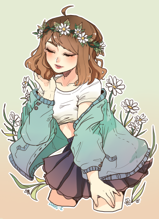 Эстетика инди КИД аниме