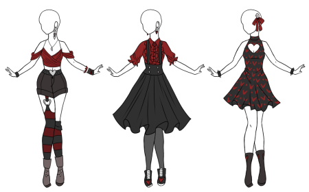 Манекен для одежды нарисованный