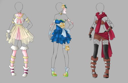 Аниме аутфиты