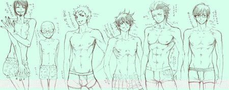 Аниме Русалка референс