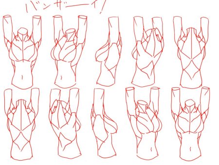 Рисование талии