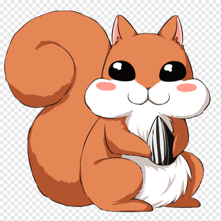 Кавайная белка