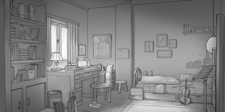 Комната отаку аниме